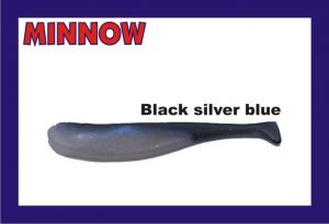 Lastia 4/black-silver-blue minnow