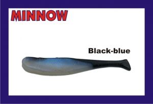 Lastia 6/black-blue minnow