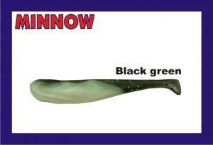Lastia 6/black-green minnow